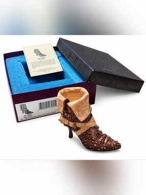 Just the Right Shoe by Raine "En Vogue" Miniature Collectible Shoe w/ Box & Cert